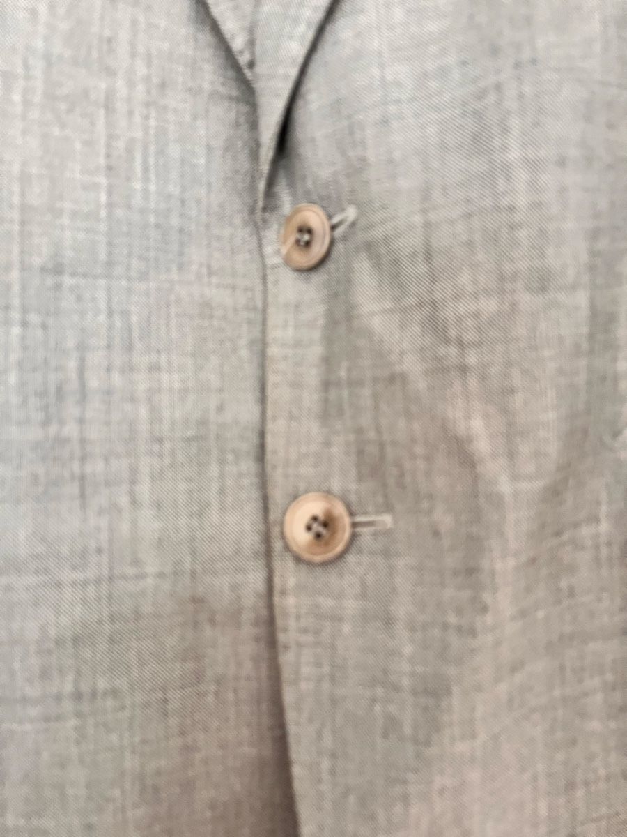 Giacche: OLD ENGLAND Paris Jacket Grey Wool Size 52 Made in England – Usato da Lausanne venduto da Danash 1