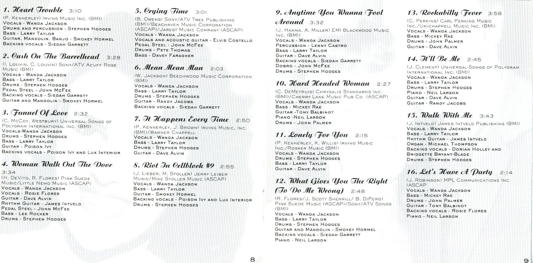 CD: CD - WANDA JACKSON Heart Trouble – Nuovo (secondo la descrizione) da Morges venduto da evnocha3 7