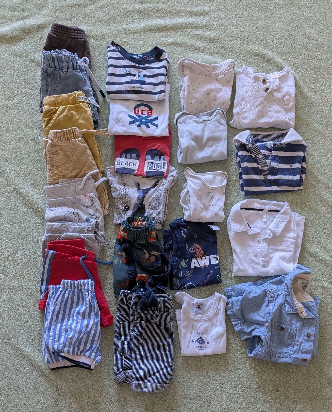 Lotti & Set di vestiti: Lot habits été 9 - 12 mois – Usato da Biel/Bienne venduto da ana_5n9d