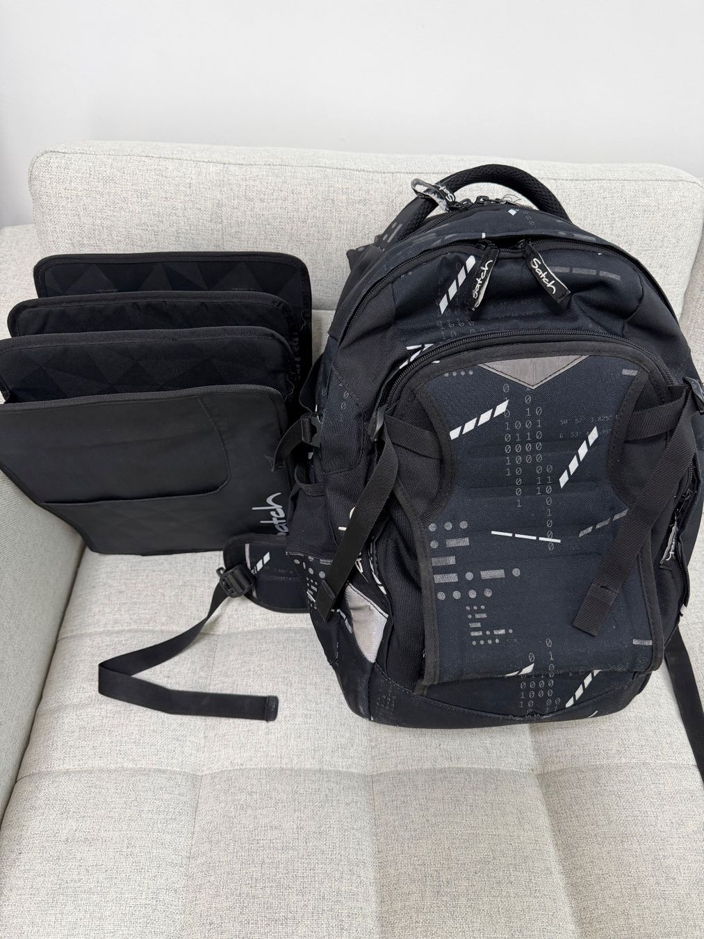 Satch Rucksäcke: Satch Pack Ninja Matrix mit Satch Triple Flex – Gebraucht aus Riehen von Nyenhuis