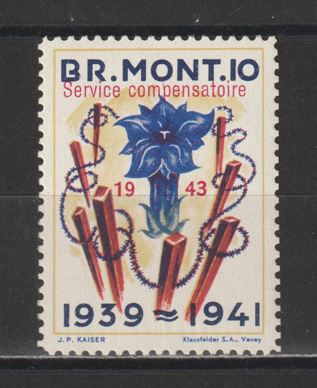 Alle Briefmarken: Kommandostäbe Nr. 119/1 ** – Gebraucht aus Siebnen von Fstaehli