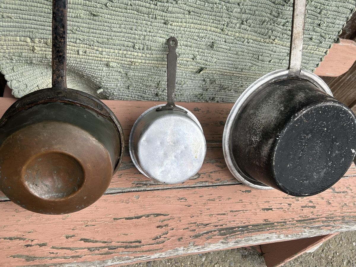 Poêles: Drei Stück Allte Pfannen – D'occasion à Gwatt (Thun) par ate_6ng8 1
