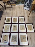 10 versch. antike Lithographien, Henri de Toulouse-Lautrec
