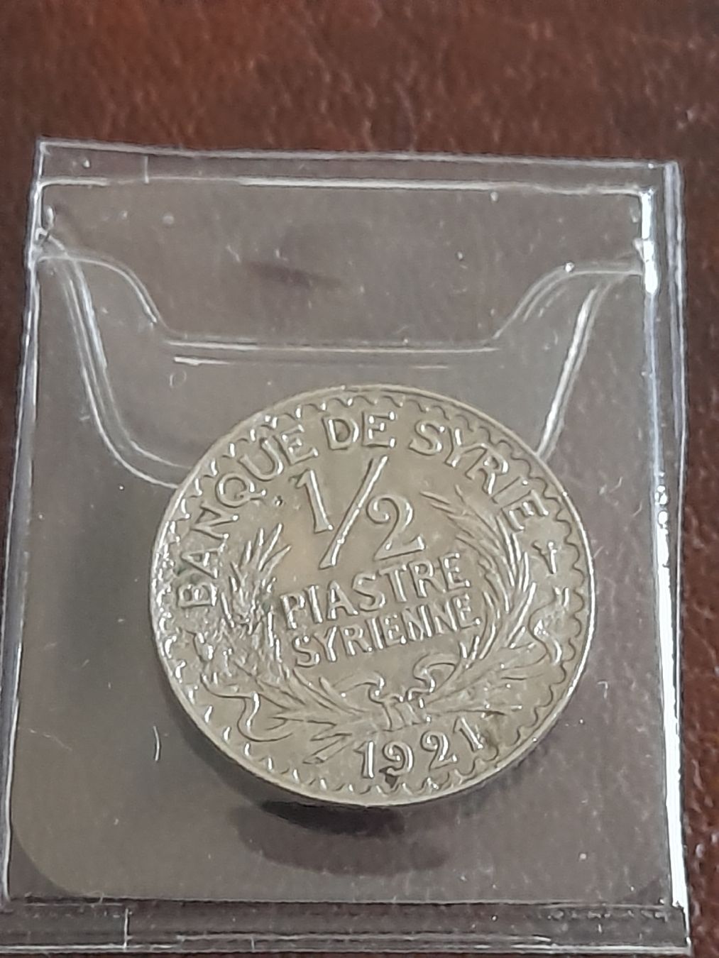 Tutti le monete: 1/2 Piaster 1921 Syrien  – Usato da Basel venduto da Basel_20 8