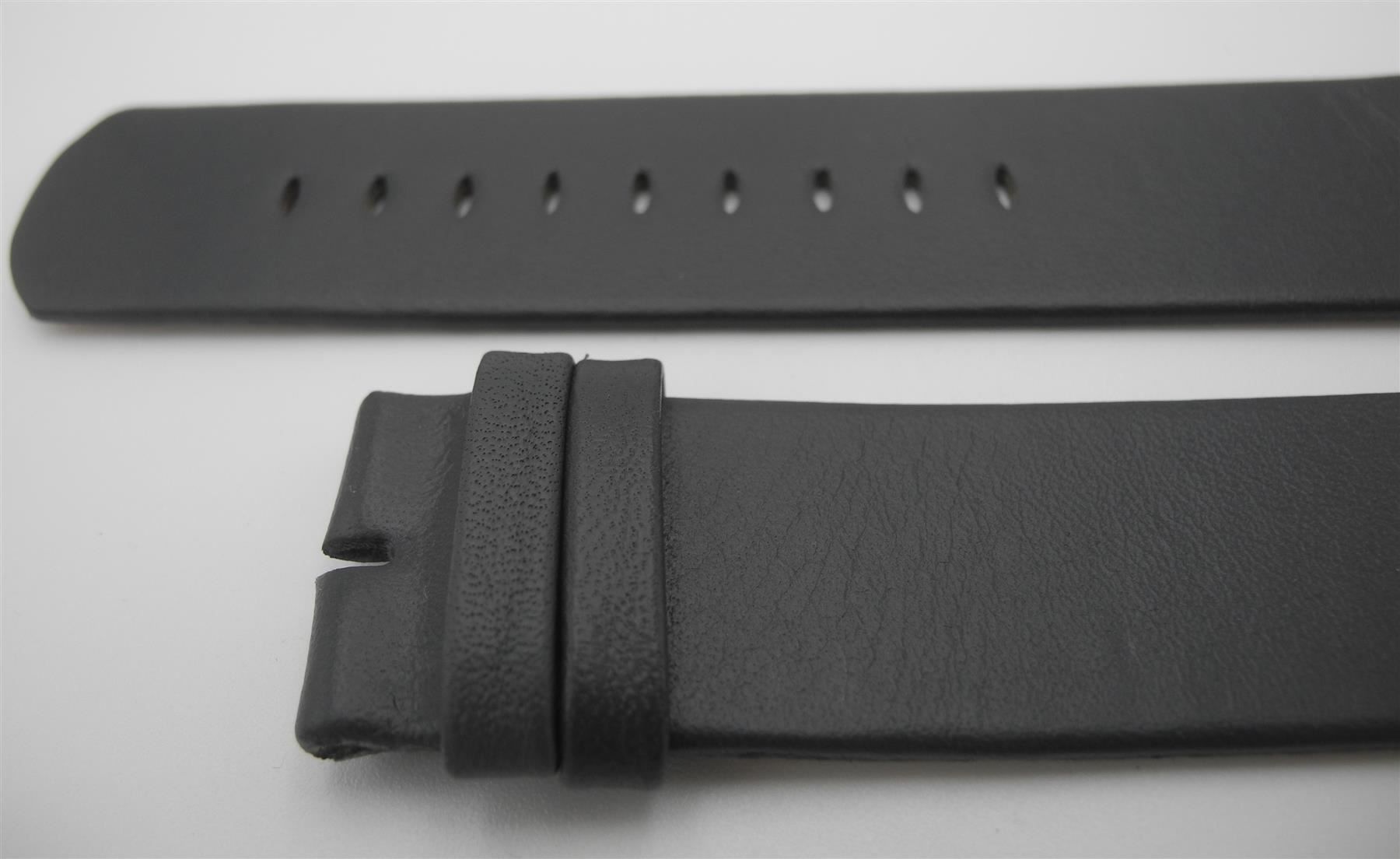 Bracciali & Braccialetti: 21 mm Leder Uhrenarmband grau, Nr. 33a – Nuovo e nell'imballaggio originale da Kottwil venduto da Crazyrolf 2