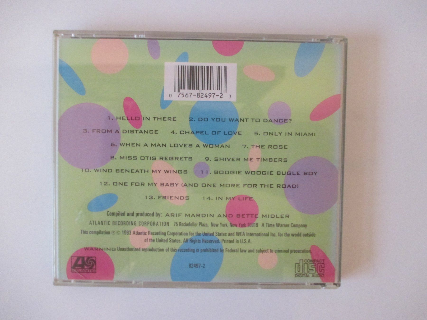 CDs: BETTE MIDLER  "Experience the Divine"  CD – D'occasion à Zürich par Daniel517 1