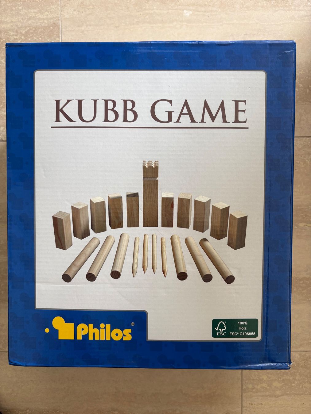 Spiele: Philos Kubb – Neu und originalverpackt aus Zürich von chrisstoph