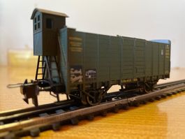 Trix Express H0 53340400 Güterwagen mit Bremserhaus