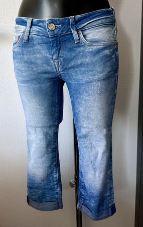 Gr 34/XS MAVI Capri Hose Jeans 3/4 Jeans Sommer TOP Zustand