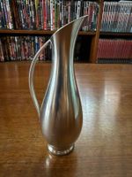 Vase Metall Schlank Henkel H ca. 20 cm gebraucht