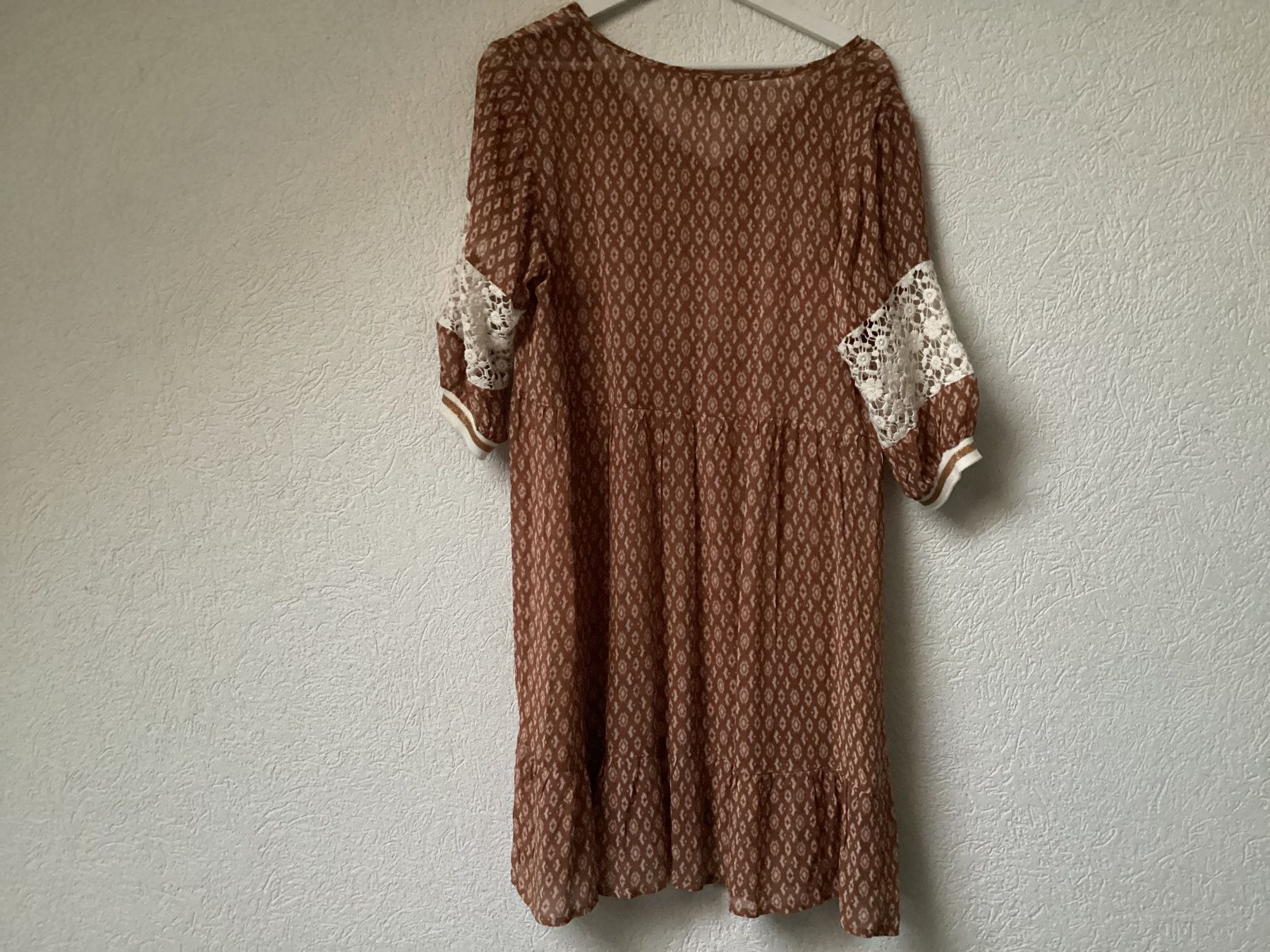 Cream Vestiti: Cream Kleid mit Spitze, Grösse 36 Boho Look! – Usato da Homberg b. Thun venduto da Homata 2