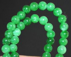Stein Perlen - L-3989 – Grüne Jade 4mm – 37,5cm
