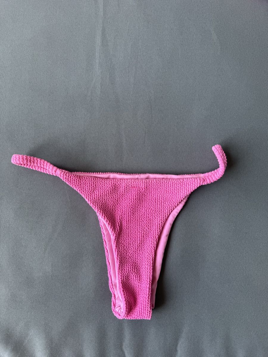 Maillots de bain & Bikinis: Pink Ribbed Bikini – D'occasion à Seengen par amandasartori 2