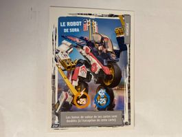 Carte Ninjago Lego - Le Robot de Sora, Véhicule! État Top