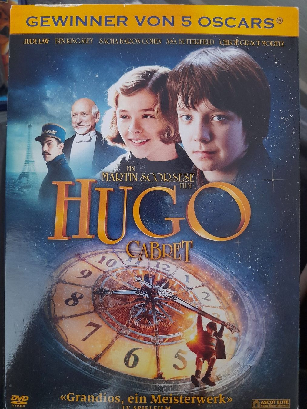 Alle DVDs: DVD Hugo Cabret, 5 Oscars – Gebraucht aus Eiken von Lashar