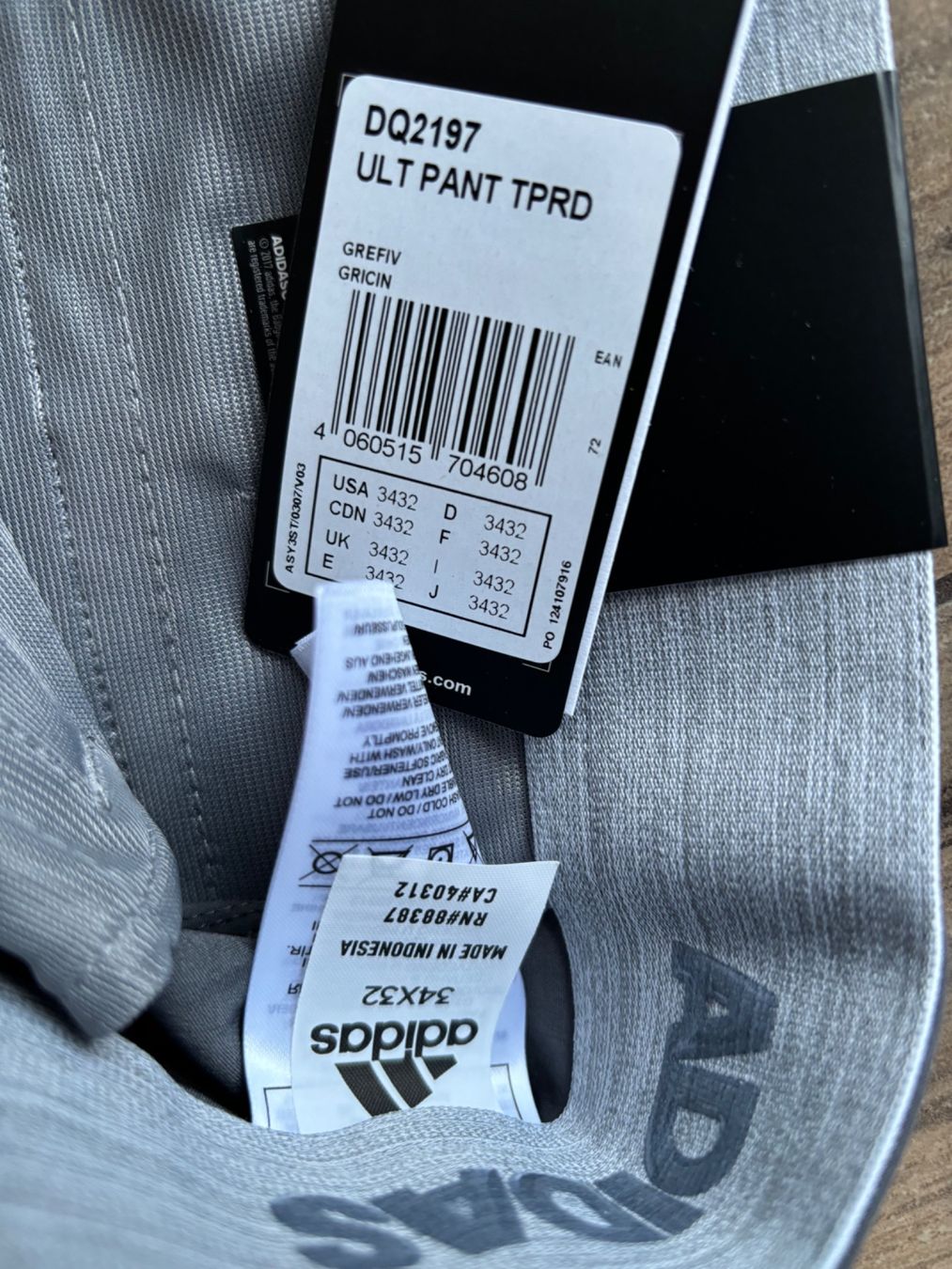 Adidas Pantaloni: 34/32_adidas golf_NEU_LP 90 sr – Nuovo e nell'imballaggio originale da Versegeres venduto da kista 7