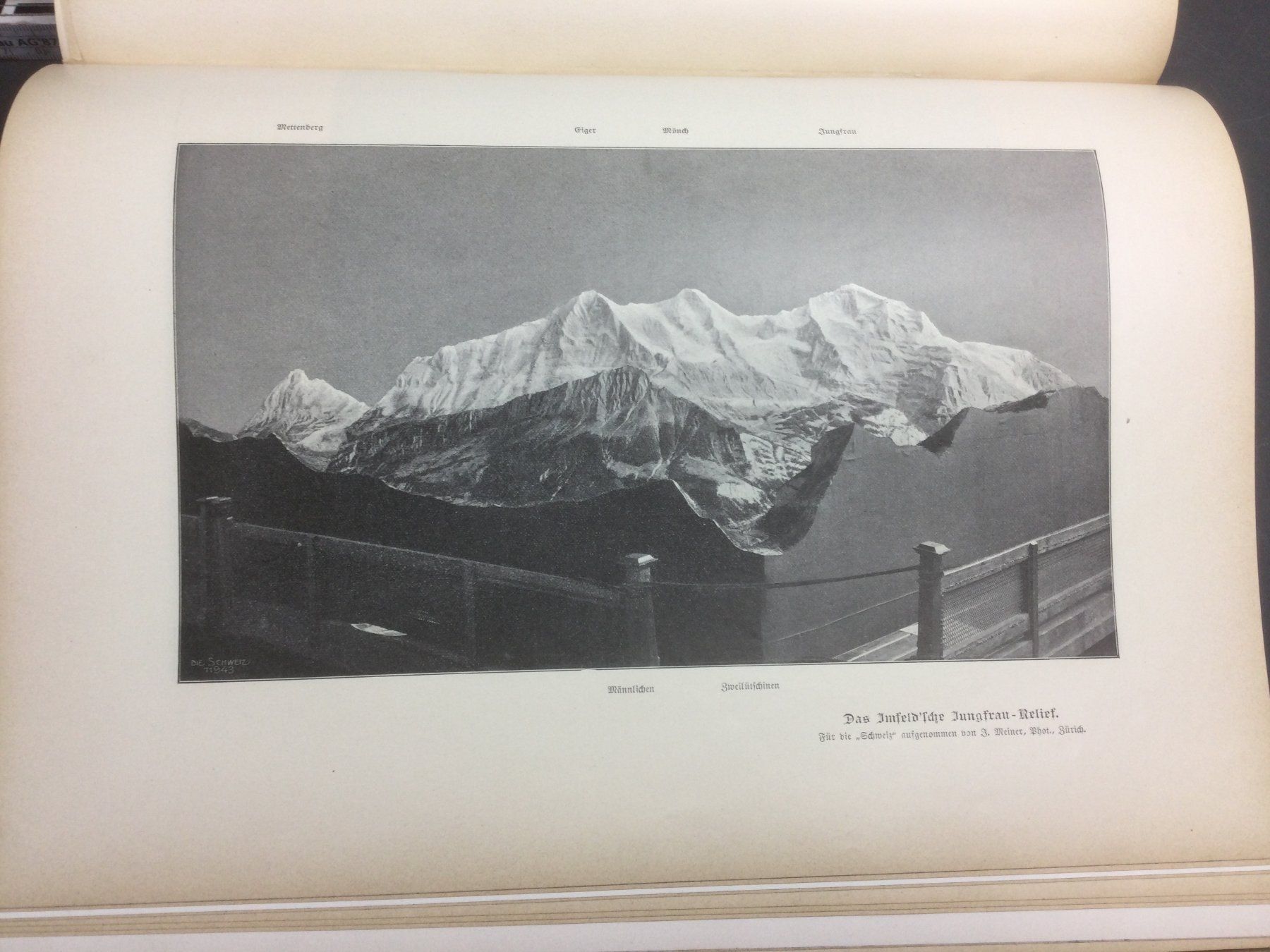 Outils anciens: Feegletscher Saasthal Schweizer Illustrierte Zeitschrift – D'occasion à Wangen SZ par kuriosum12 7