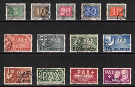 1945 PAX Serie Nr. 262 - 274, ʘ