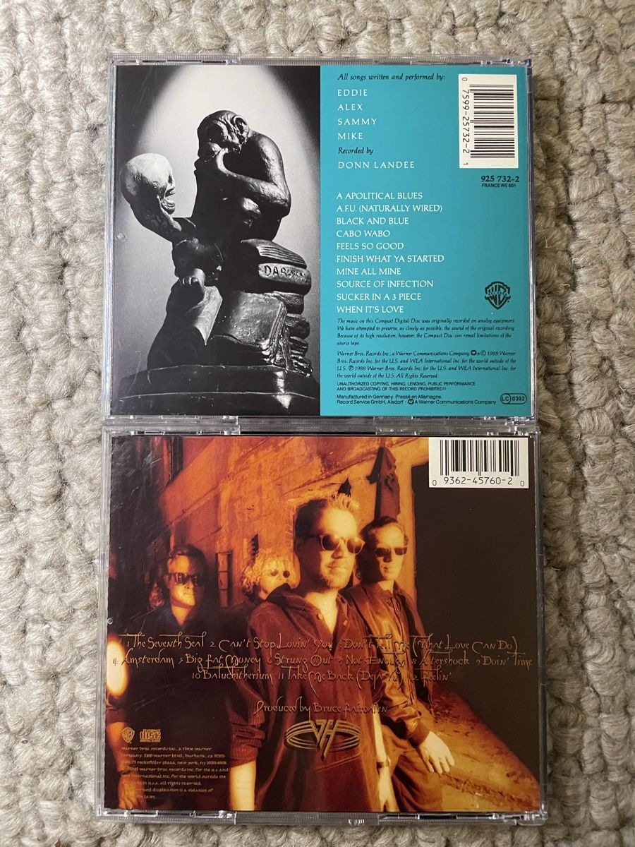 CDs: 2x Van Halen  – Gebraucht aus Reinach AG von trigger7811 2