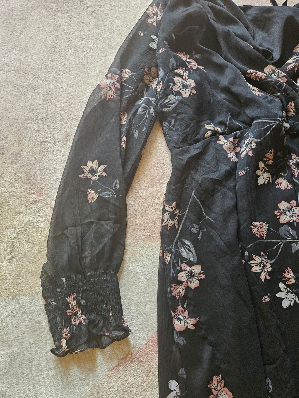 Vero Moda Vestiti: Leichtes Kleid mit Blumenmuster, Vero Moda Curve, Gr 50 – Usato da Kreuzlingen venduto da Abble 5