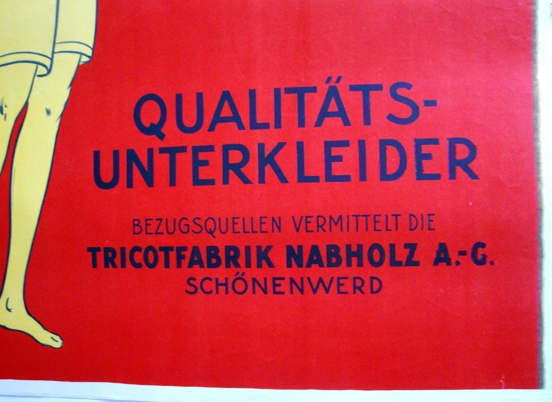 Poster & Bilder: Tricots PERFECTA -Qualitäts-Unterkleider – Gebraucht aus Eggenwil von Joyart 2