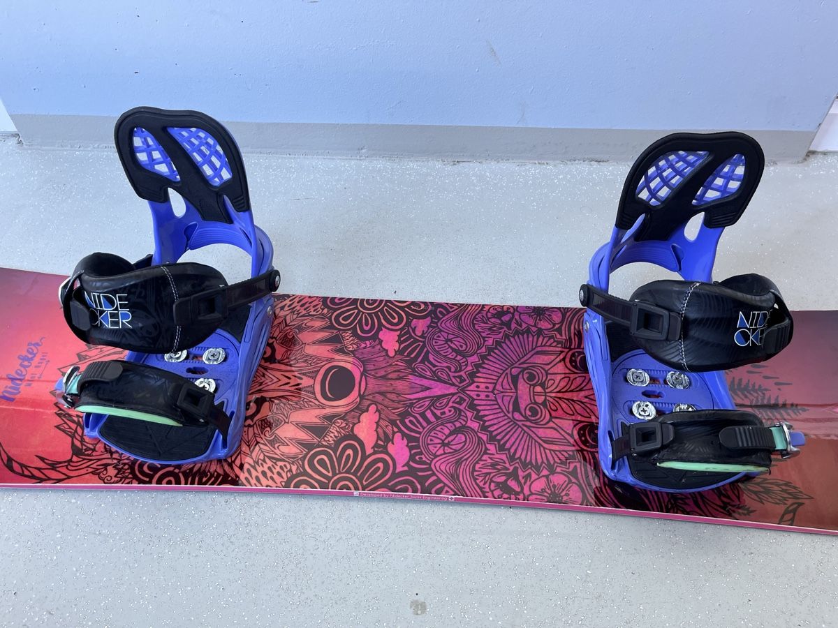 Nidecker Board: Nidecker Snowboard 139cm inkl. Nidecker Snowboardbindung – Usato da Horgen venduto da pupcia01 3