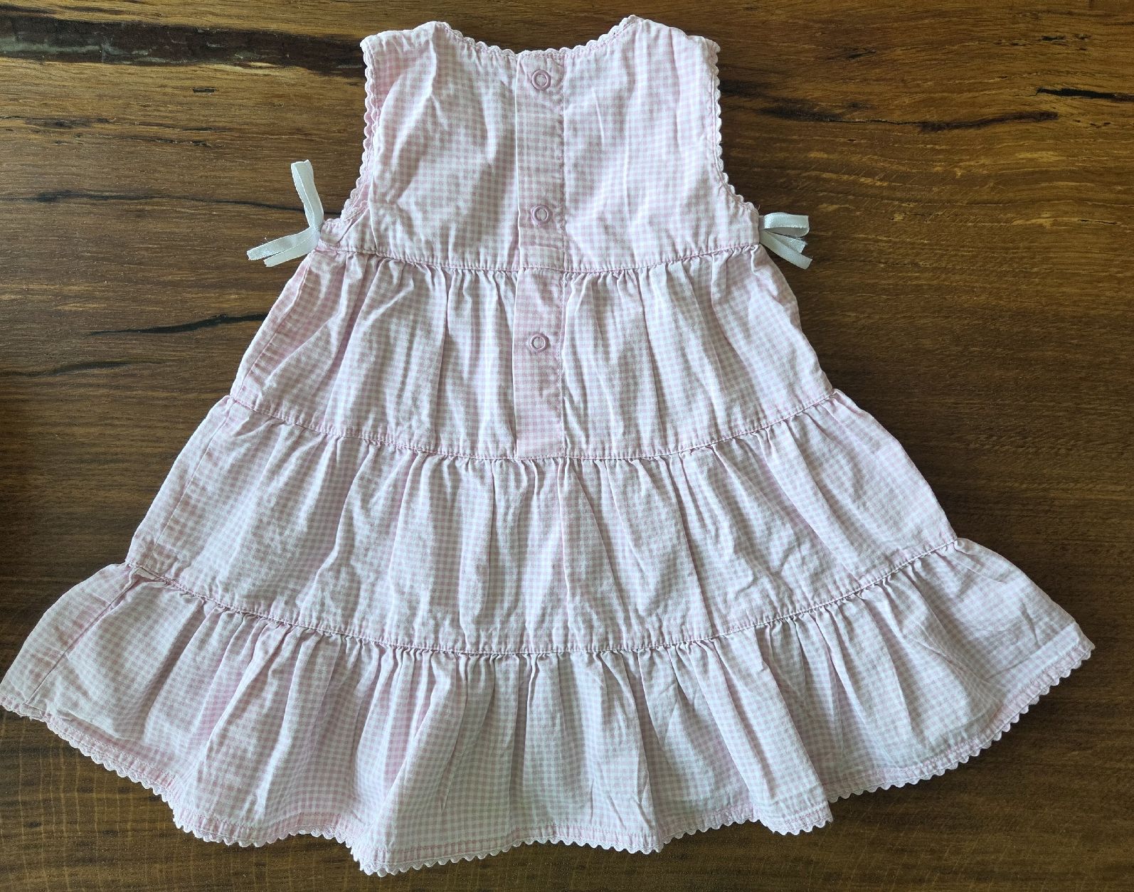 S.Oliver Vestiti & Gonne: Kleid pink kariert Grösse 74 S.Oliver – Usato da Au ZH venduto da tis_8fmn 2
