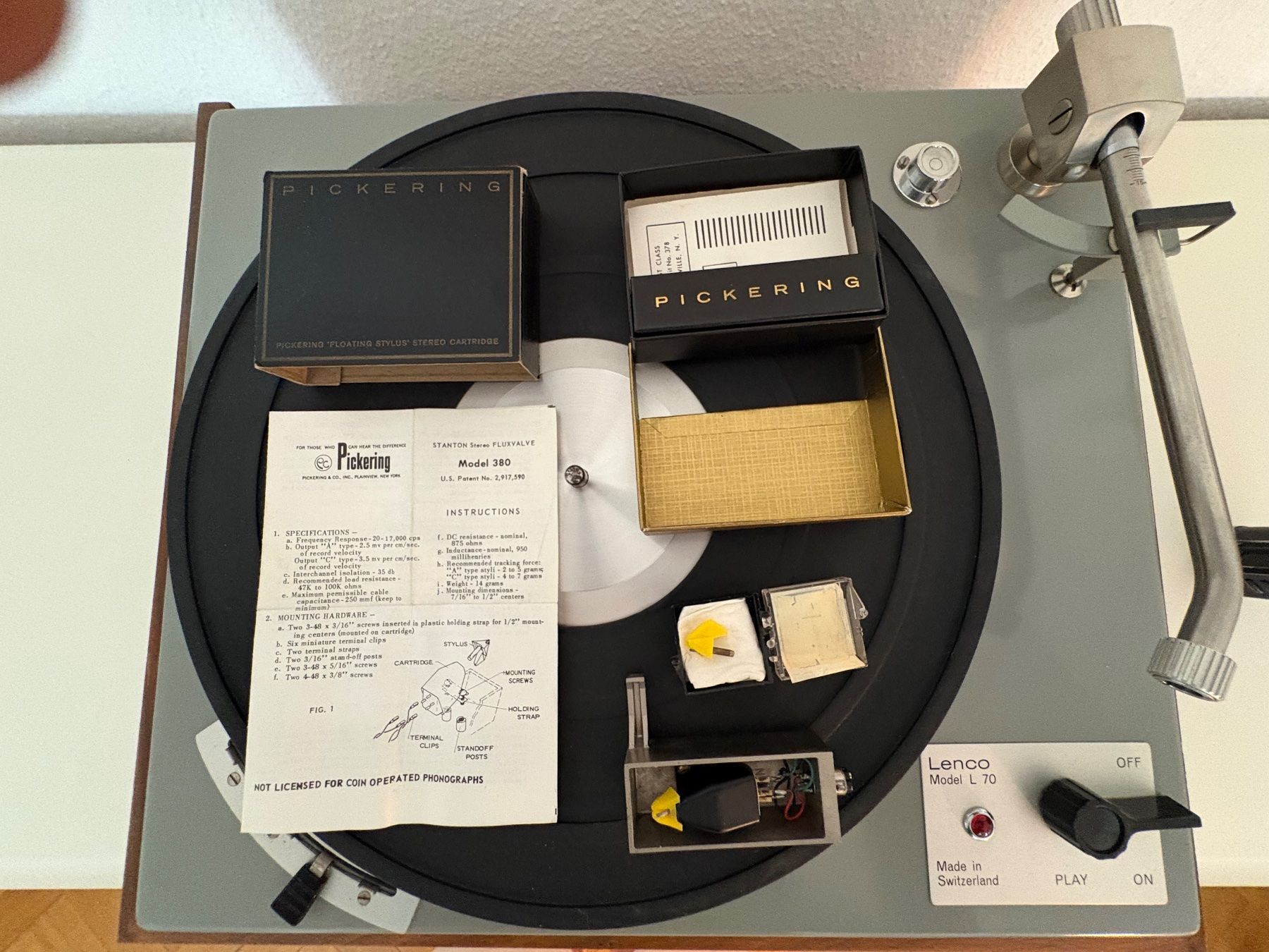 Lenco Giradischi: Revidierter Lenco L70 – Usato da Bern venduto da PETERIBI11 6
