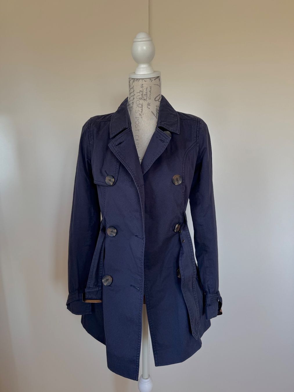 Tally Weijl Jacken & Mäntel: Trenchcoat bleu marine – Gebraucht aus Denens von sar_5wlm 1