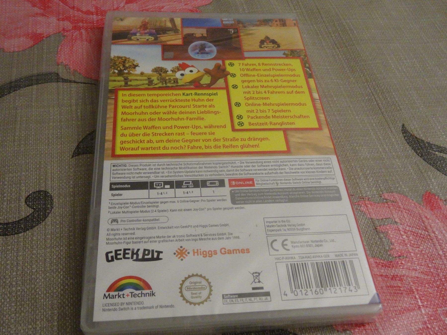Nintendo Spiele: Moorhuhn Kart 2 Nintendo Switch - NEUWARE – Neu und originalverpackt aus Olten von Disc-Ausverkauf 1