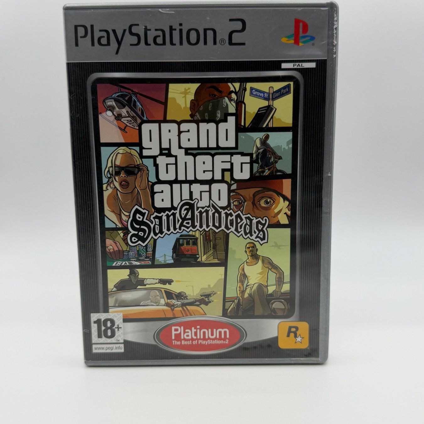 Jeux: GTA San Andreas Platinum - PS2 - PAL - CIB – D'occasion à Bassersdorf par Chromy-Vault
