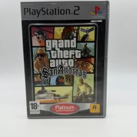 GTA San Andreas Platinum - PS2 - PAL - CIB