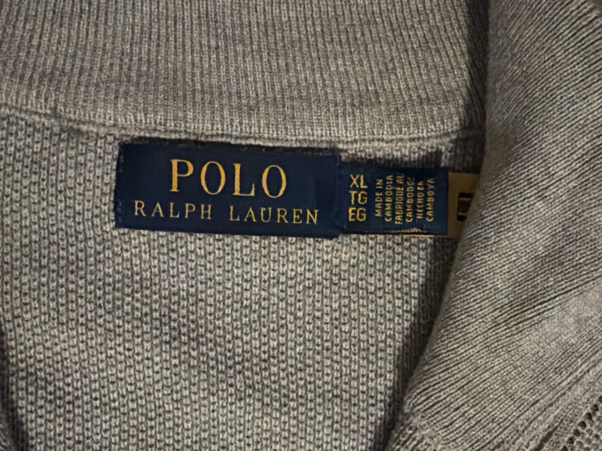 Ralph Lauren Maglioni & Felpe: Ralph Lauren Half-Zip Hellgrau XL – Nuovo (secondo la descrizione) da Grabs venduto da sacha_rtb 1