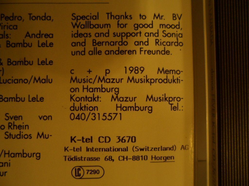CD: DIRTY  LAMBADA – Usato da Langnau i. E. venduto da mar_hw58 5