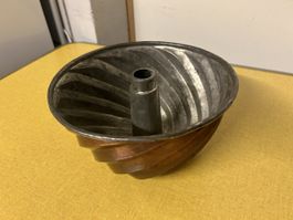 Gugelhupfform aus Kupfer, Vintage Backform für Kuchen! (58)