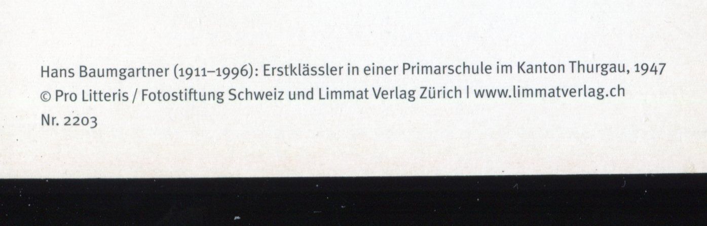 Ansichtskarten: Erstklässler, Hans Baumgartner, Künstlerkarte – Gebraucht aus Aarau von Elmaar41 1