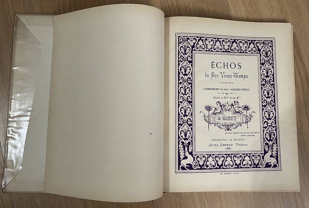 Dischi in vinile: Échos du bon vieux temps  – Usato da St-Blaise venduto da Poussinnette01 1