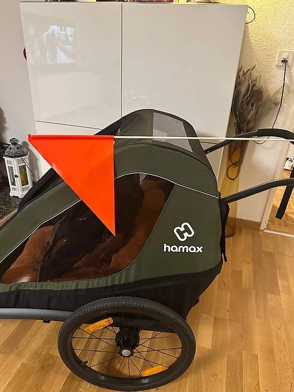 Rimorchi: HAMAX Kinder Veloanhänger – Nuovo e nell'imballaggio originale da Langnau am Albis venduto da max081