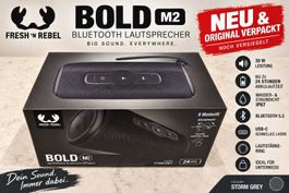 Fresh ’n Rebel Bold M2 Bluetooth Lautsprecher NEU