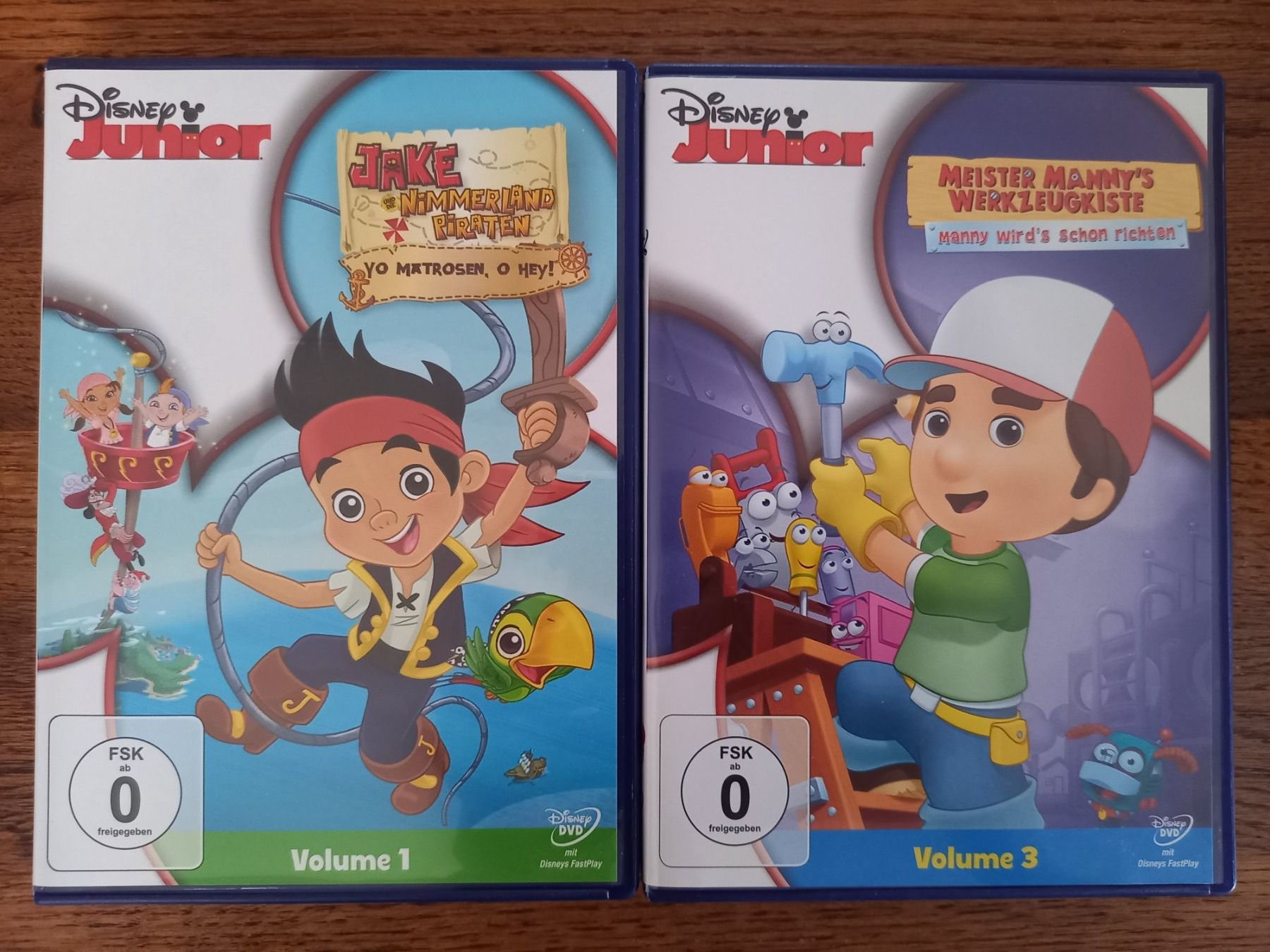 Tutti i DVDs: Disney Junior DVD 2 Stück – Usato da St. Pantaleon venduto da whity75