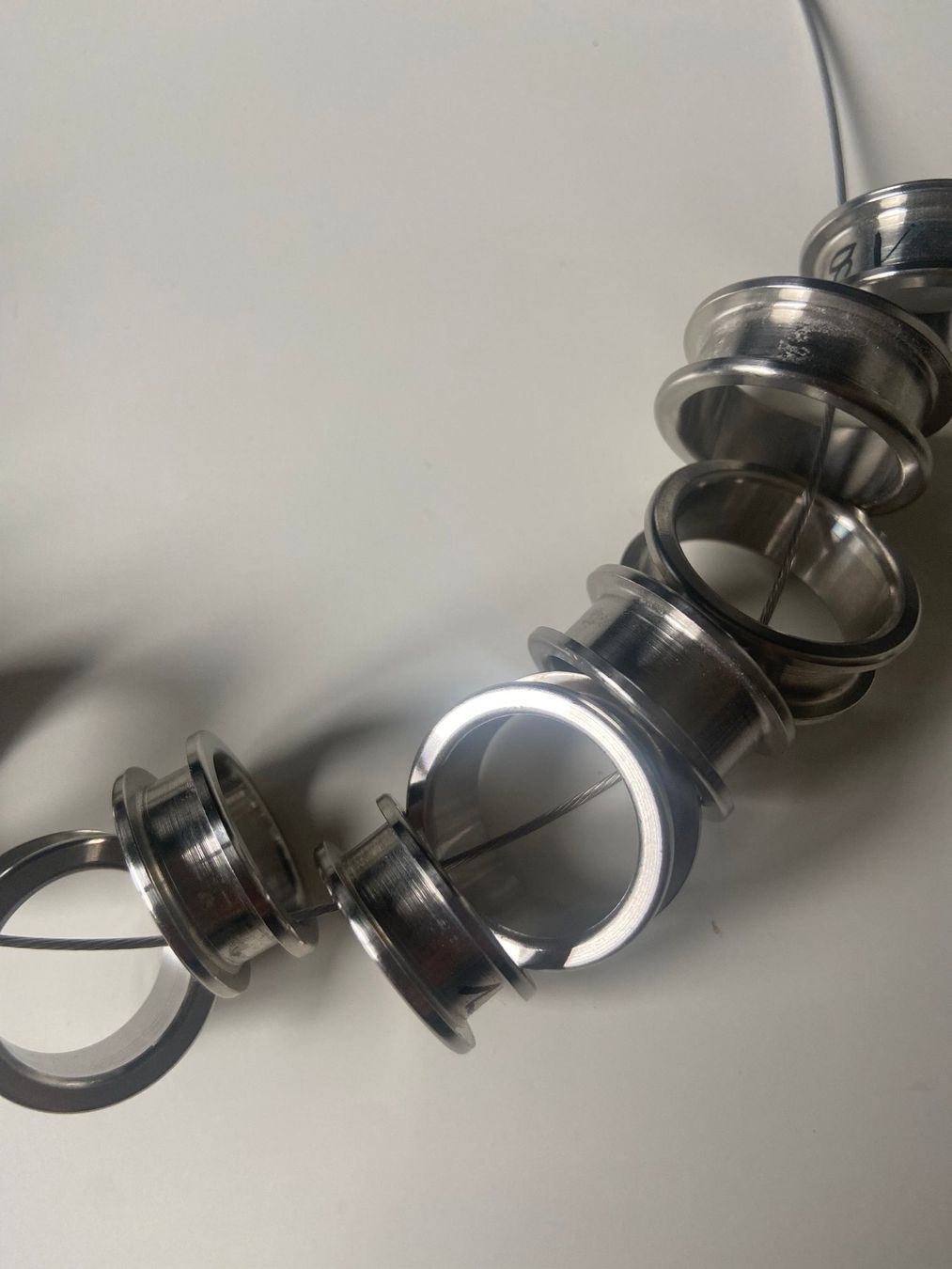 Ringe: Fingerring Edelstahl Rohling – Gebraucht aus Unterkulm von esco 5