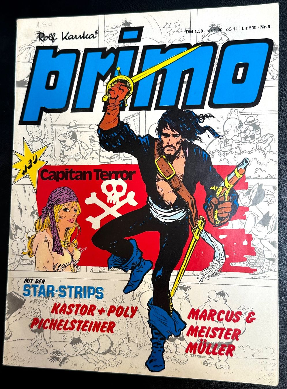 Fumetti: Primo Nr. 9 1974/1973, 100 Comics eingestellt ab 1.- – Usato da Seltisberg venduto da quadartswiss