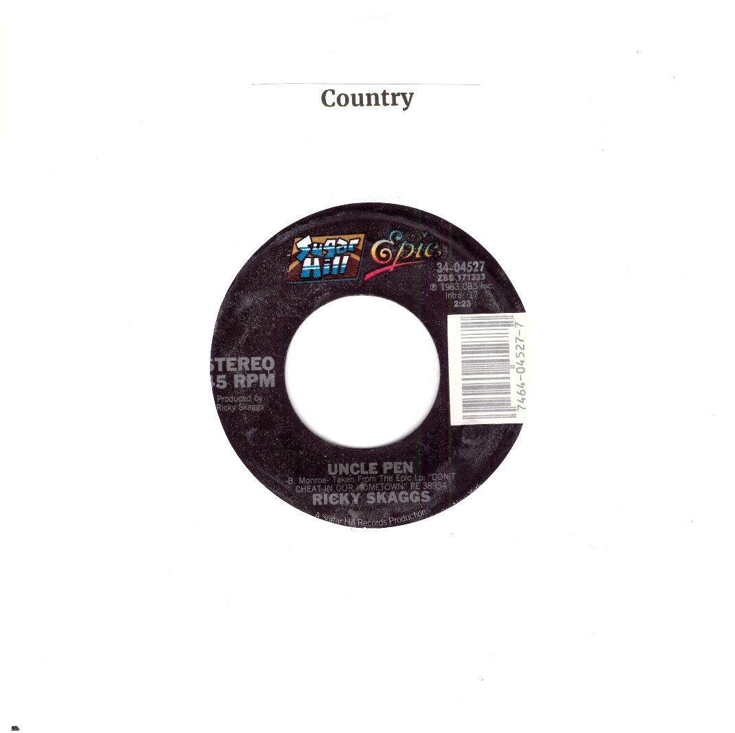 Dischi in vinile: RICKY SKAGGS – Usato da Bassersdorf venduto da house-of-vinyl