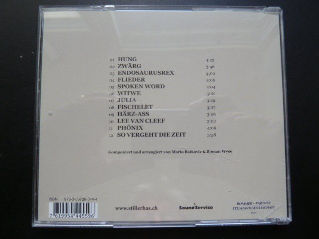 CD: Stiller Has - Endosaurusrex  (vergriffen) – Usato da Au ZH venduto da sikoku 2