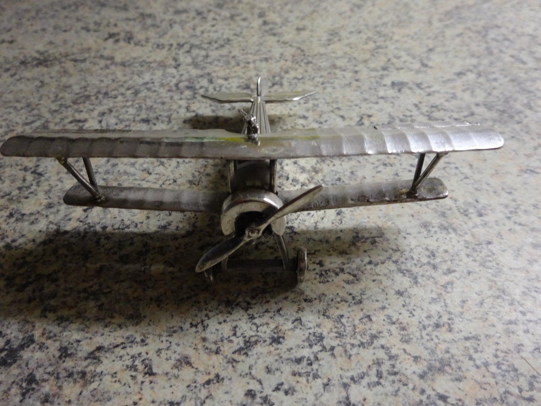 Kit di modellismo & Modellini statici: Doppeldecker Flugzeug / 800-Silber – Usato da Esslingen venduto da eintagammeer 3