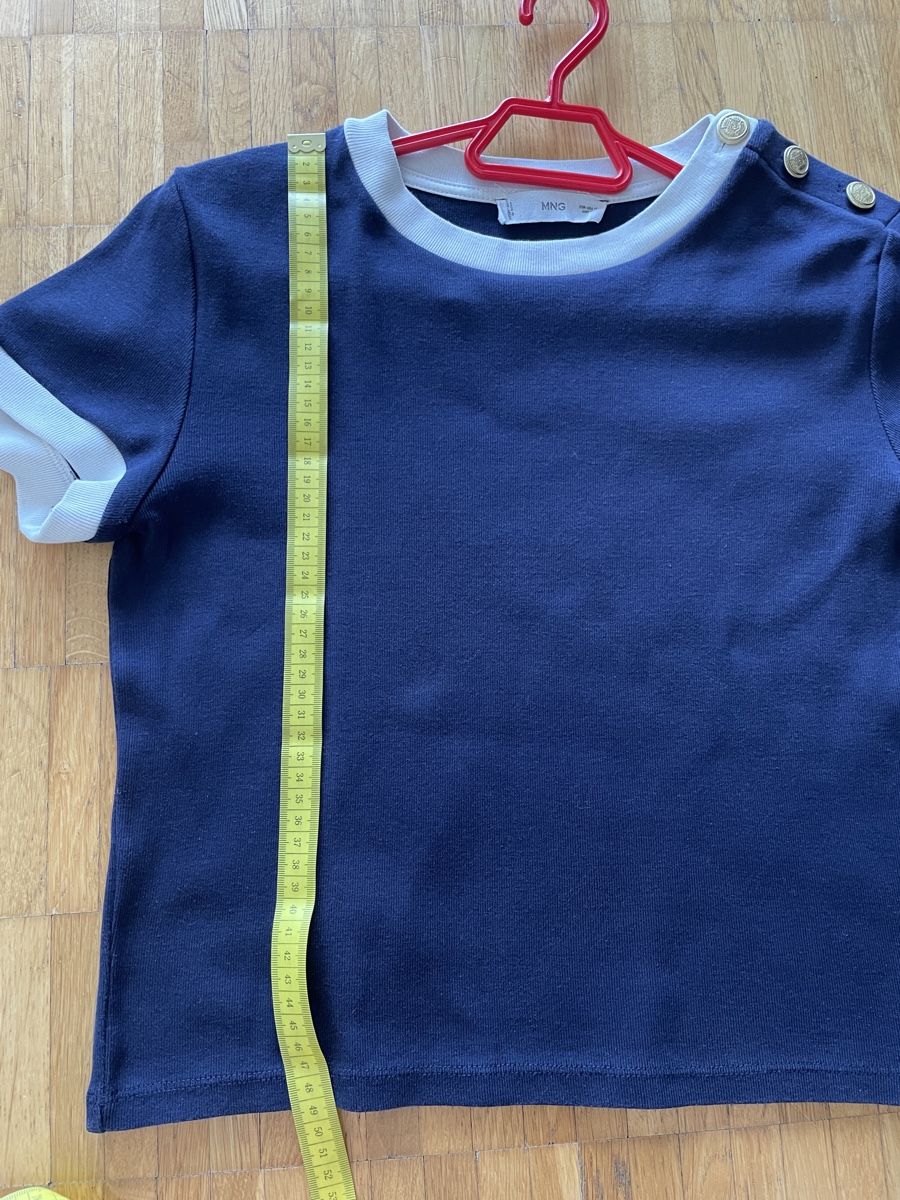 Mango T-shirt: MNG T-Shirt Navy Blue Size M – Usato da Neuchatel venduto da shi_9fzw 4