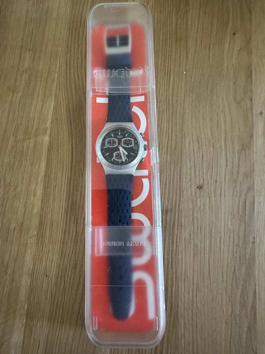 Swatch Orologi: Swatch irony Chrono Telly neu – Nuovo e nell'imballaggio originale da Zürich venduto da sta_dvk9 3