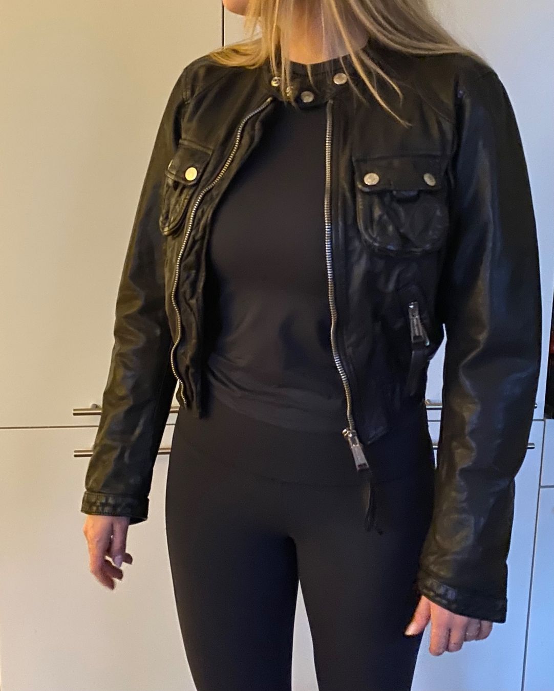 Dsquared2 Giacche: DSQUARED Leather jacket (S-M) – Nuovo (secondo la descrizione) da Rüschlikon venduto da Tey_sl 1