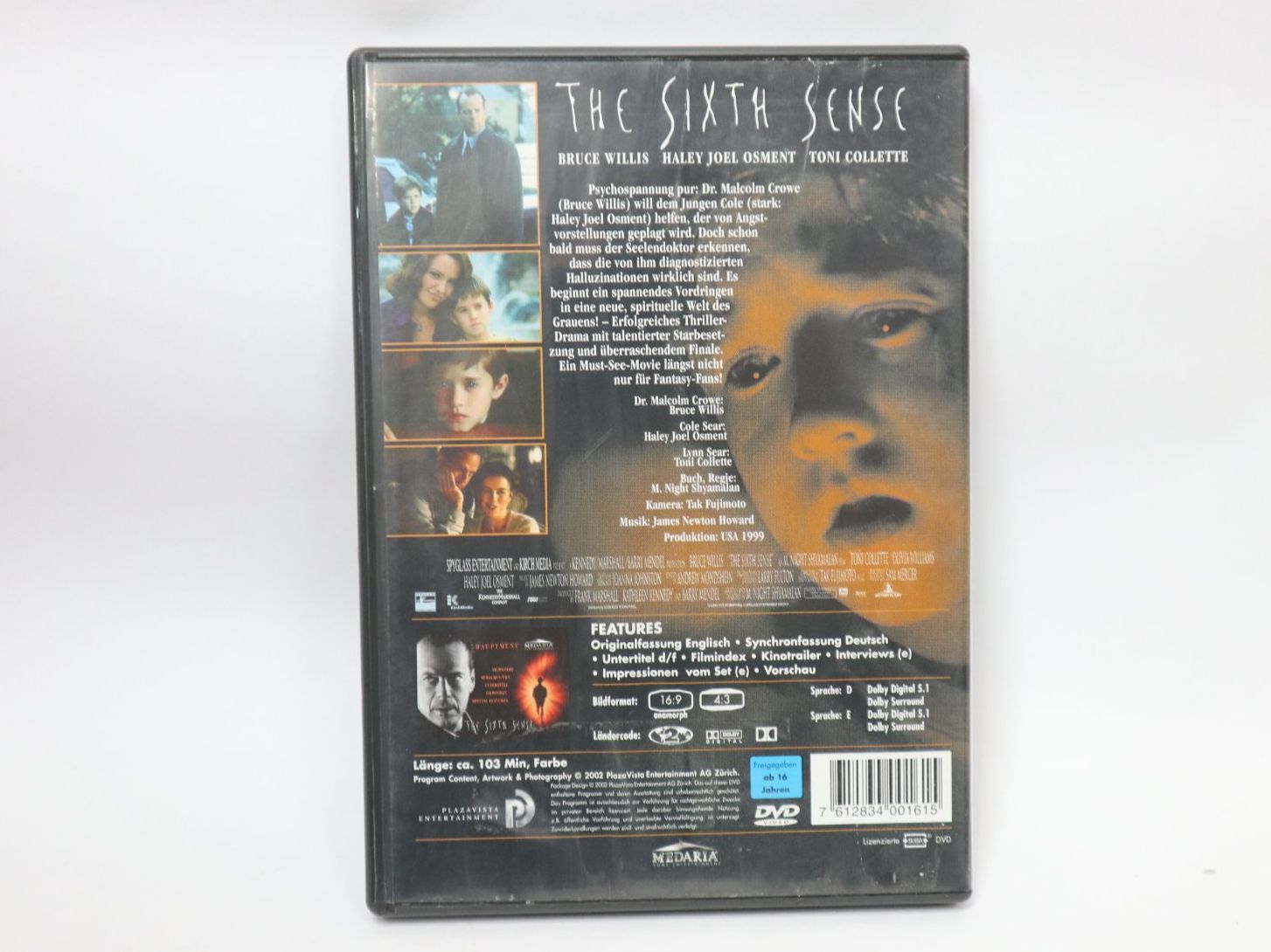 Alle DVDs: DVD The Sixth Sense, Bruce Willis, – Gebraucht aus Eschenbach SG von Astalavista 1