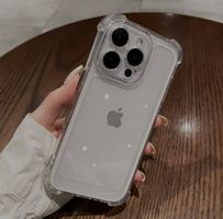 Stylish iPhone 16 Pro Case, Clear Shockproof Cover